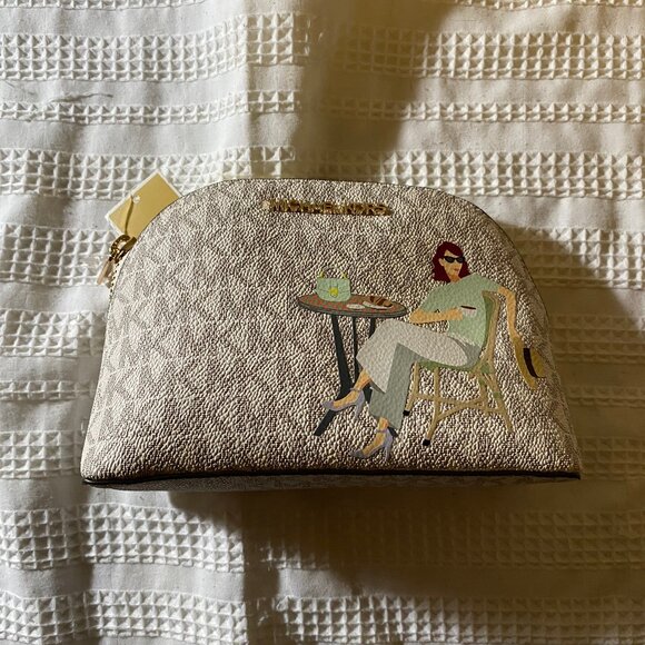 Michael Kors Jet Set Paris Travel Pouch Combo - Picture 5 of 10